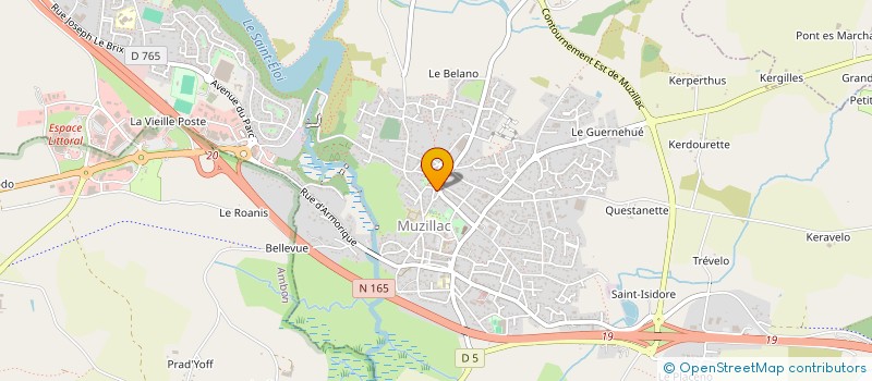 localisation de l'entreprise MADAME DOMINIQUE DAVID à MUZILLAC