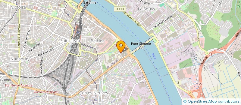 localisation de l'entreprise MADAME DOMINIQUE DAVID  BORDEAUX