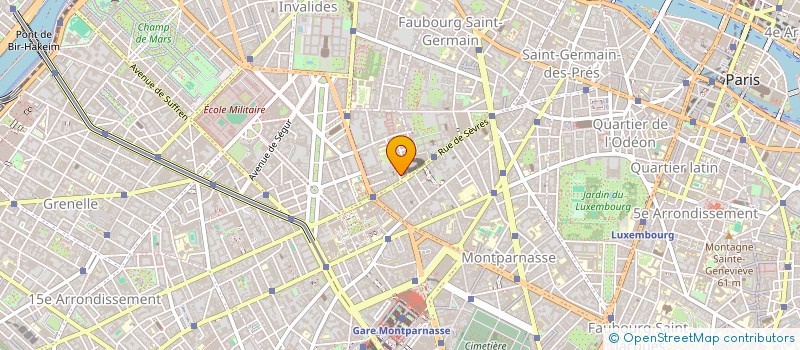 localisation de l'entreprise MADAME DOMINIQUE DE BOISSESON  PARIS