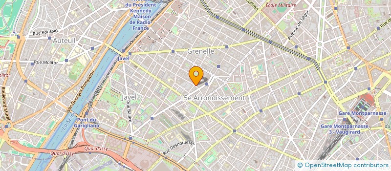 localisation de l'entreprise MADAME DOMINIQUE DE GIRARDIER  PARIS