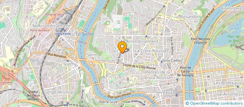localisation de l'entreprise MADAME DOMINIQUE DE SEGUIN à LYON