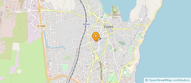 localisation de l'entreprise MADAME DOMINIQUE DENIS à ISTRES