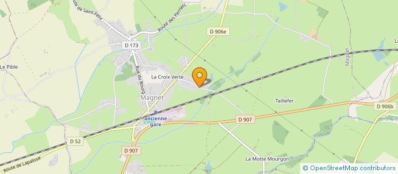 localisation de l'entreprise MADAME DOMINIQUE DENOIX  MAGNET