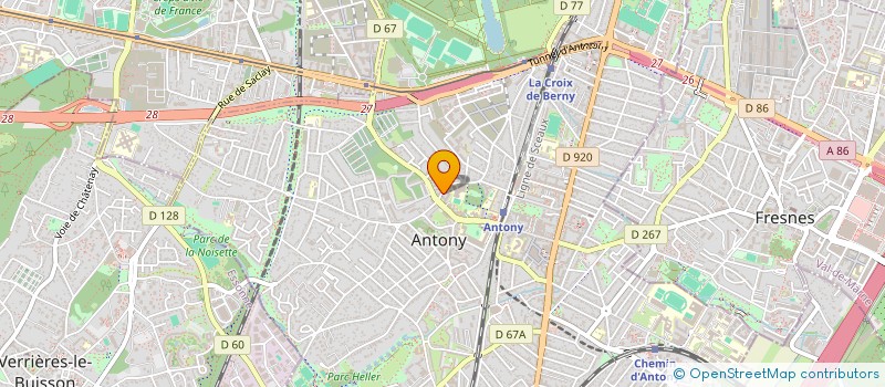 localisation de l'entreprise MADAME DOMINIQUE DEPAEPE à ANTONY