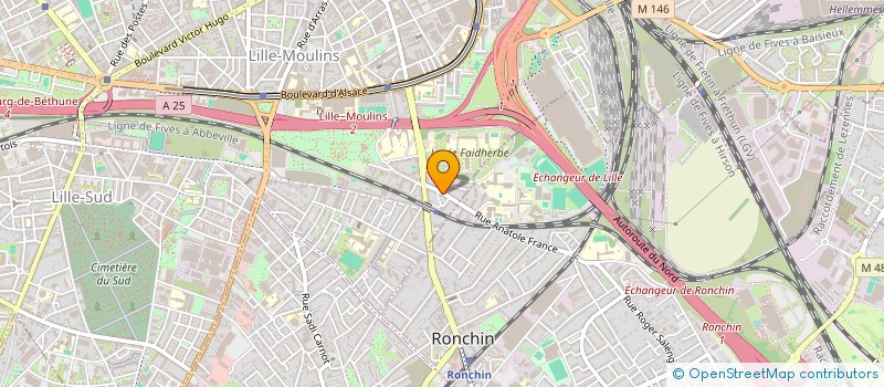 localisation de l'entreprise MADAME DOMINIQUE DERUYCK à LILLE