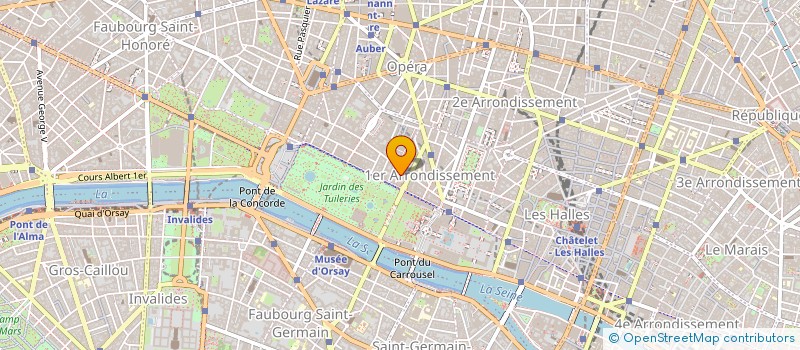 localisation de l'entreprise MADAME DOMINIQUE DESMARES à PARIS