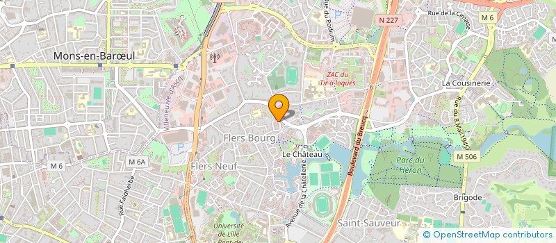 localisation de l'entreprise MADAME DOMINIQUE DESRUELLES à VILLENEUVE-D'ASCQ