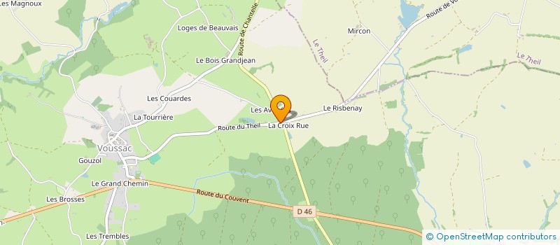 localisation de l'entreprise MADAME DOMINIQUE DESSENNE  FLEURIEL