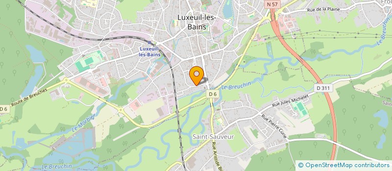 localisation de l'entreprise MADAME DOMINIQUE DEYBER HERVE à BOURG-EN-BRESSE