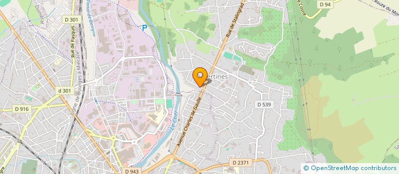 localisation de l'entreprise MADAME DOMINIQUE DIAS-PORIONE  DESERTINES