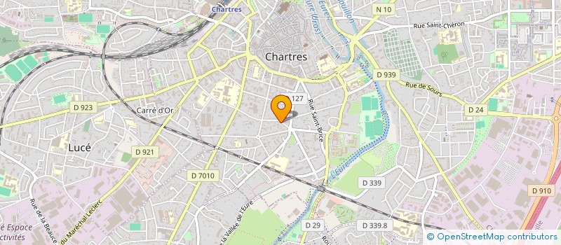 localisation de l'entreprise MADAME DOMINIQUE DIEULLE à CHARTRES