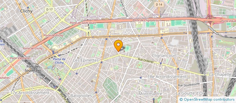 localisation de l'entreprise MADAME DOMINIQUE DIEULOT  PARIS