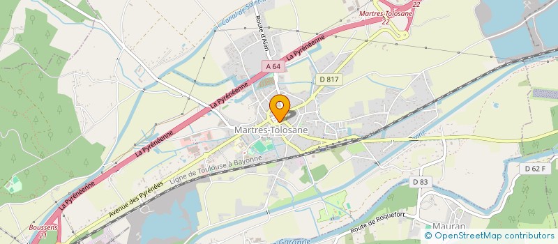 localisation de l'entreprise MADAME DOMINIQUE DISSEGNA  MARTRES-TOLOSANE