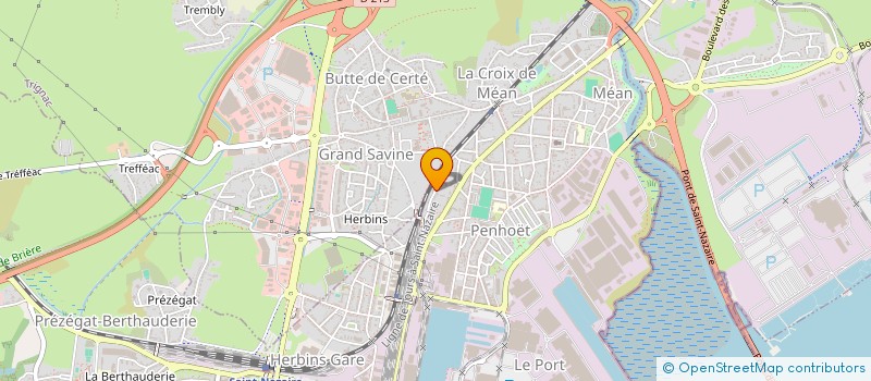localisation de l'entreprise MADAME DOMINIQUE DOCEUL à SAINT-NAZAIRE