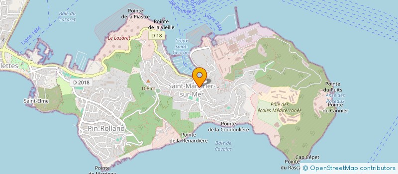 localisation de l'entreprise MADAME DOMINIQUE DOMINGO à SAINT MANDRIER SUR MER