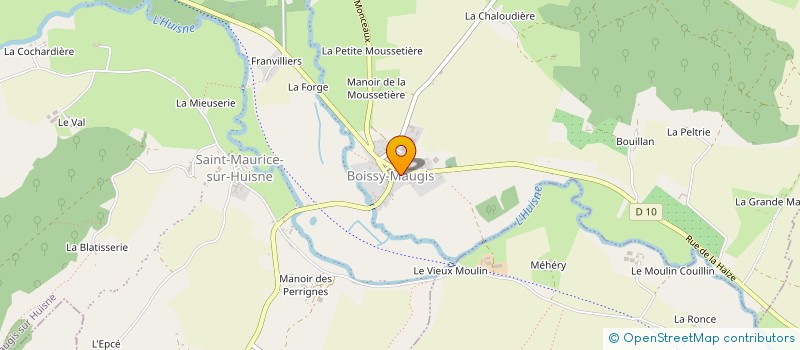 localisation de l'entreprise MADAME DOMINIQUE DORE à COUR-MAUGIS SUR HUISNE