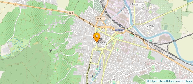 localisation de l'entreprise MADAME DOMINIQUE DOS SANTOS à EPERNAY