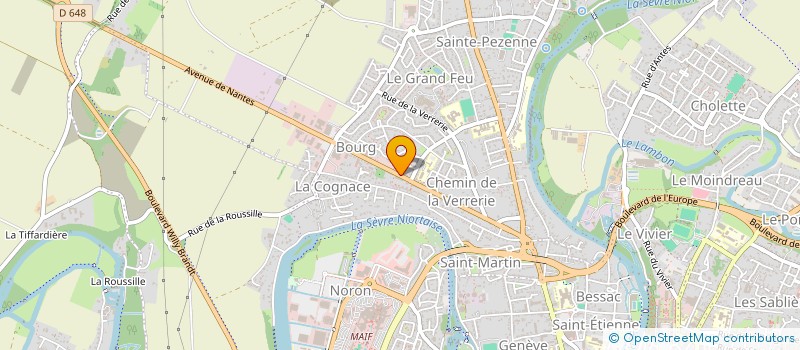 localisation de l'entreprise MADAME DOMINIQUE DRUJON à NIORT