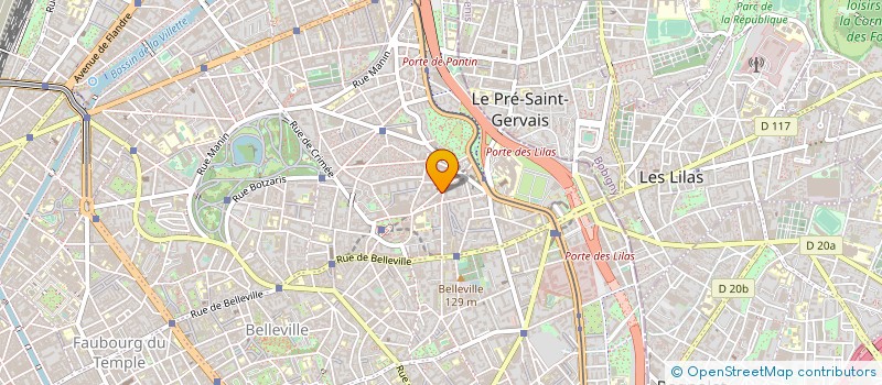 localisation de l'entreprise MADAME DOMINIQUE DUBOIS  PARIS