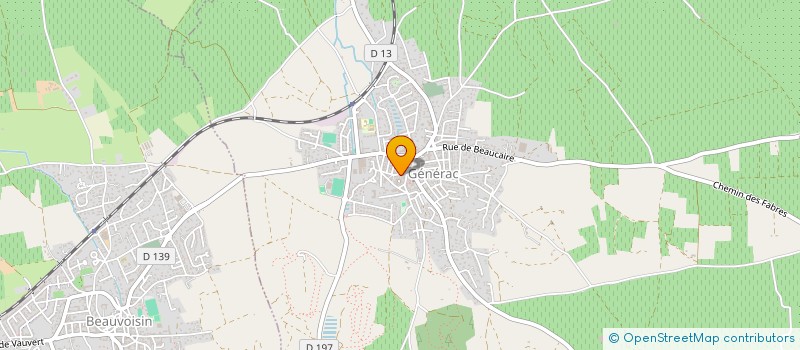 localisation de l'entreprise MADAME DOMINIQUE DUHOT à GENERAC