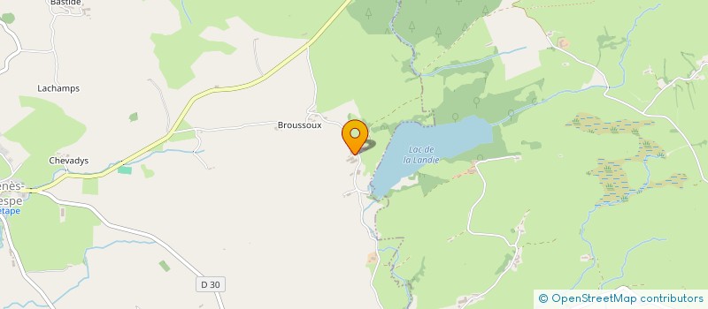 localisation de l'entreprise MADAME DOMINIQUE DUMAS  EGLISENEUVE-D ENTRAIGUES