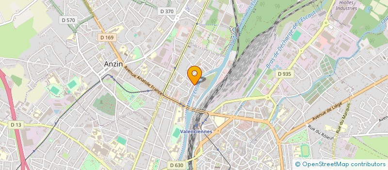 localisation de l'entreprise MADAME DOMINIQUE DUPONT à VALENCIENNES