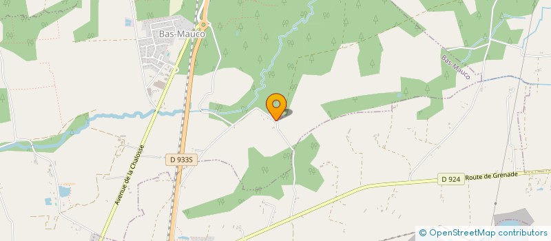 localisation de l'entreprise MADAME DOMINIQUE DUPOUY  BAS-MAUCO