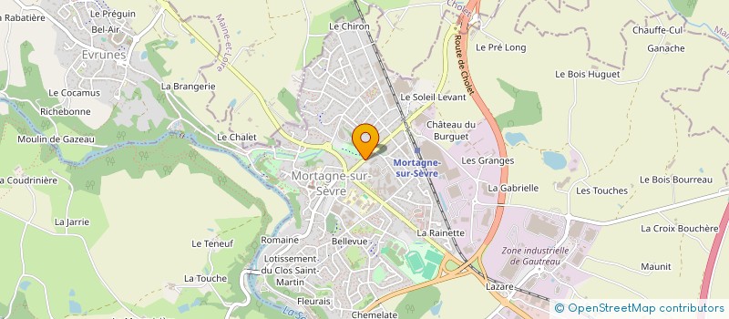 localisation de l'entreprise MADAME DOMINIQUE DUPRE à MORTAGNE-SUR-SEVRE