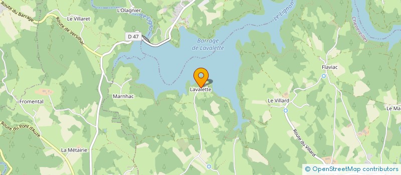 localisation de l'entreprise MADAME DOMINIQUE DURON  CHENEREILLES