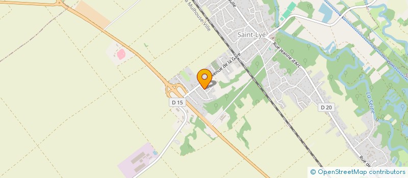 localisation de l'entreprise MADAME DOMINIQUE DUTERME  SAINT-LYE