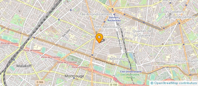 localisation de l'entreprise MADAME DOMINIQUE DUVERNIER  PARIS