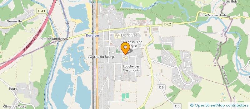 localisation de l'entreprise MADAME DOMINIQUE EGOUY  DORDIVES