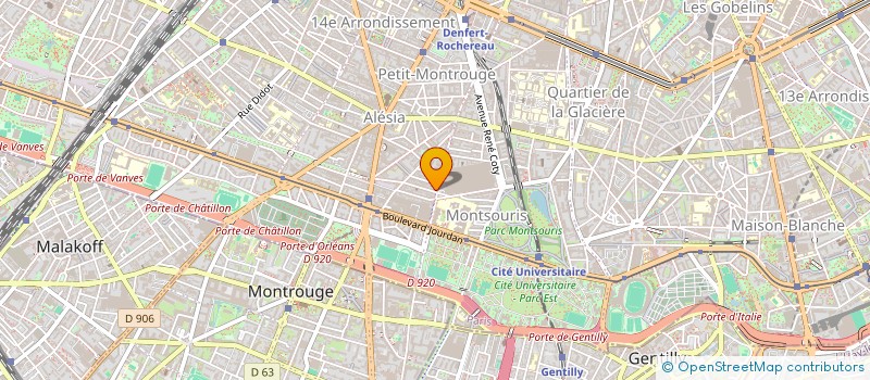 localisation de l'entreprise MADAME DOMINIQUE EMILIE KRENGEL  PARIS