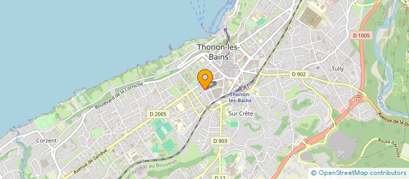 localisation de l'entreprise MADAME DOMINIQUE ERGANIAN à THONON-LES-BAINS