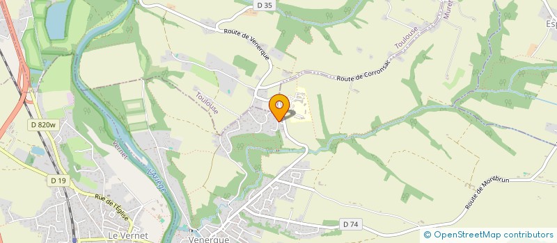 localisation de l'entreprise MADAME DOMINIQUE ESQUERRE à VENERQUE