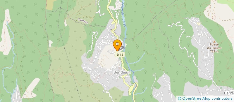 localisation de l'entreprise MADAME DOMINIQUE FADINI  BENDEJUN