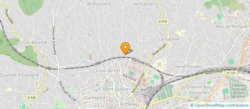 localisation de l'entreprise MADAME DOMINIQUE FALCO  NIMES