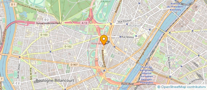 localisation de l'entreprise MADAME DOMINIQUE FARRAR à PARIS