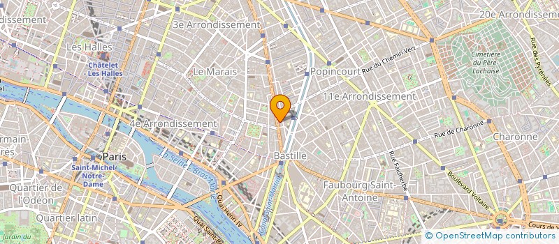 localisation de l'entreprise MADAME DOMINIQUE FAVEY  PARIS