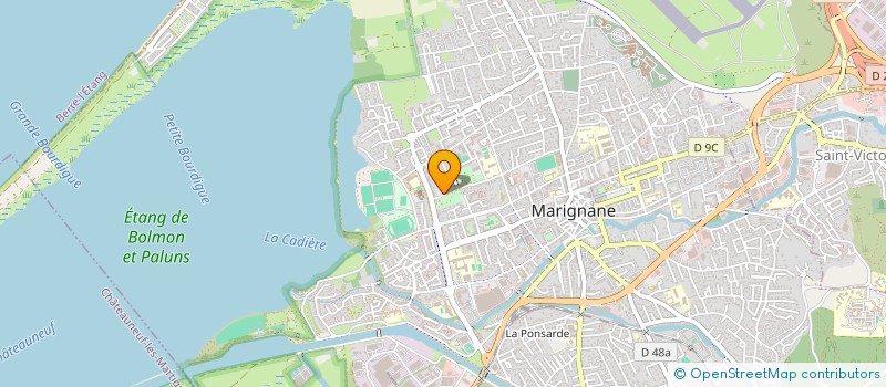 localisation de l'entreprise MADAME DOMINIQUE FAVIER  SAINT-VICTORET