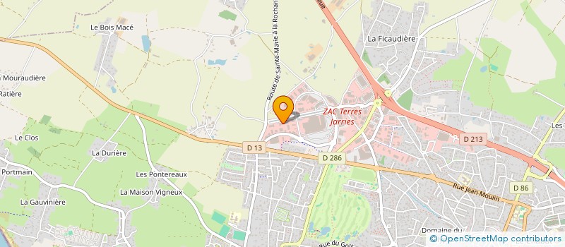 localisation de l'entreprise MADAME DOMINIQUE FAVREAU  PORNIC