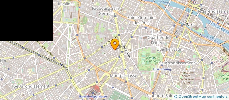 localisation de l'entreprise MADAME DOMINIQUE FAYOLLE à PARIS