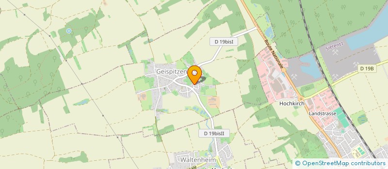 localisation de l'entreprise MADAME DOMINIQUE FELOT  GEISPITZEN