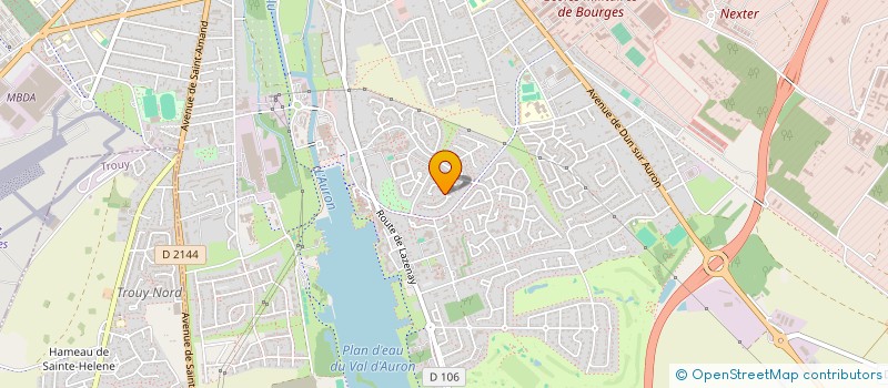 localisation de l'entreprise MADAME DOMINIQUE FERRAND à BOURGES