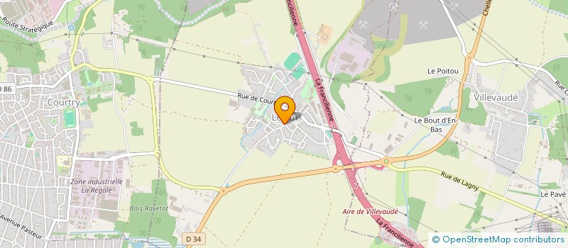 localisation de l'entreprise MADAME DOMINIQUE FERREIRA  LE PIN