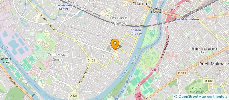 localisation de l'entreprise MADAME DOMINIQUE FESSAGUET à CROISSY-SUR-SEINE