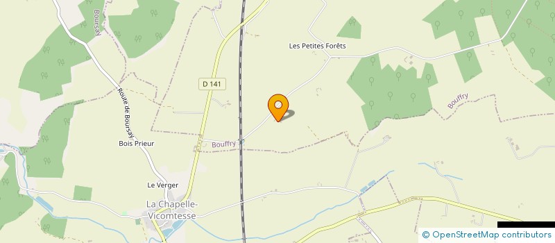 localisation de l'entreprise MADAME DOMINIQUE FLEURY  BOUFFRY