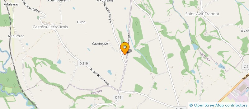 localisation de l'entreprise MADAME DOMINIQUE FLOCCIA  LECTOURE