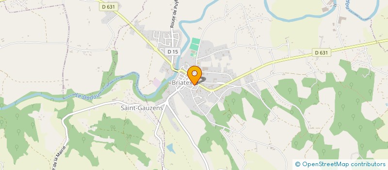 localisation de l'entreprise MADAME DOMINIQUE FLORENTIN  BRIATEXTE