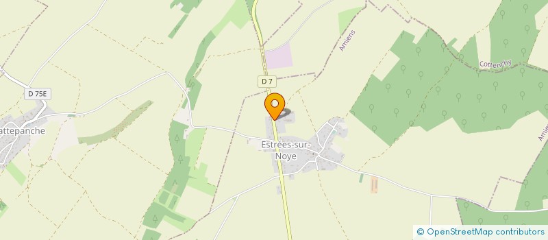 localisation de l'entreprise MADAME DOMINIQUE FLOURY à ESTREES-SUR-NOYE